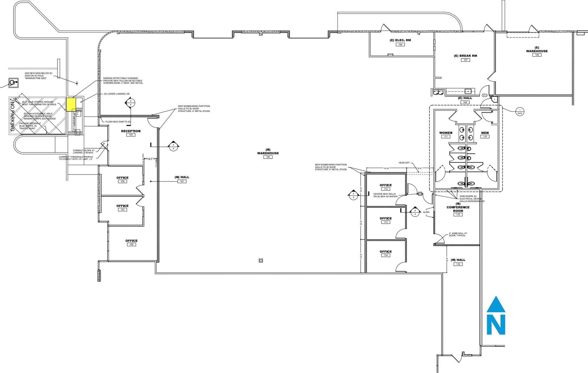 2038 Iowa Ave, Riverside, CA à louer Plan d’étage- Image 1 de 2