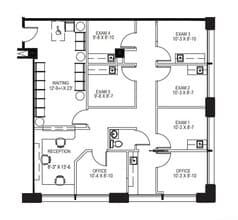 4060 4th Ave, San Diego, CA à louer Plan d’étage- Image 1 de 1