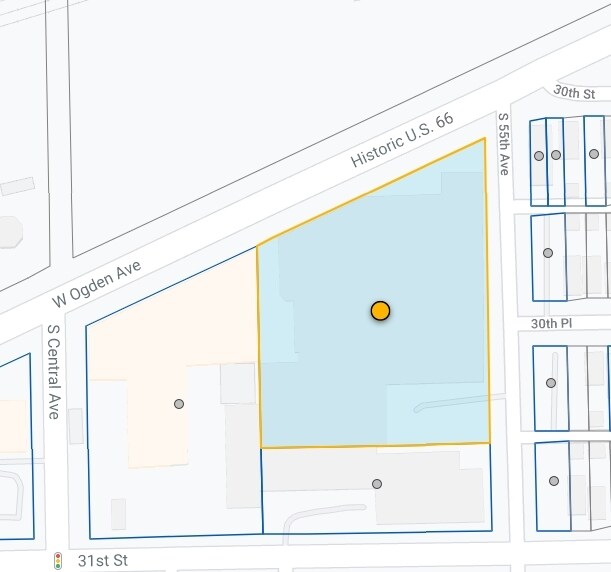 5501 W Ogden Ave, Cicero, IL à louer - Plan cadastral - Image 3 de 10