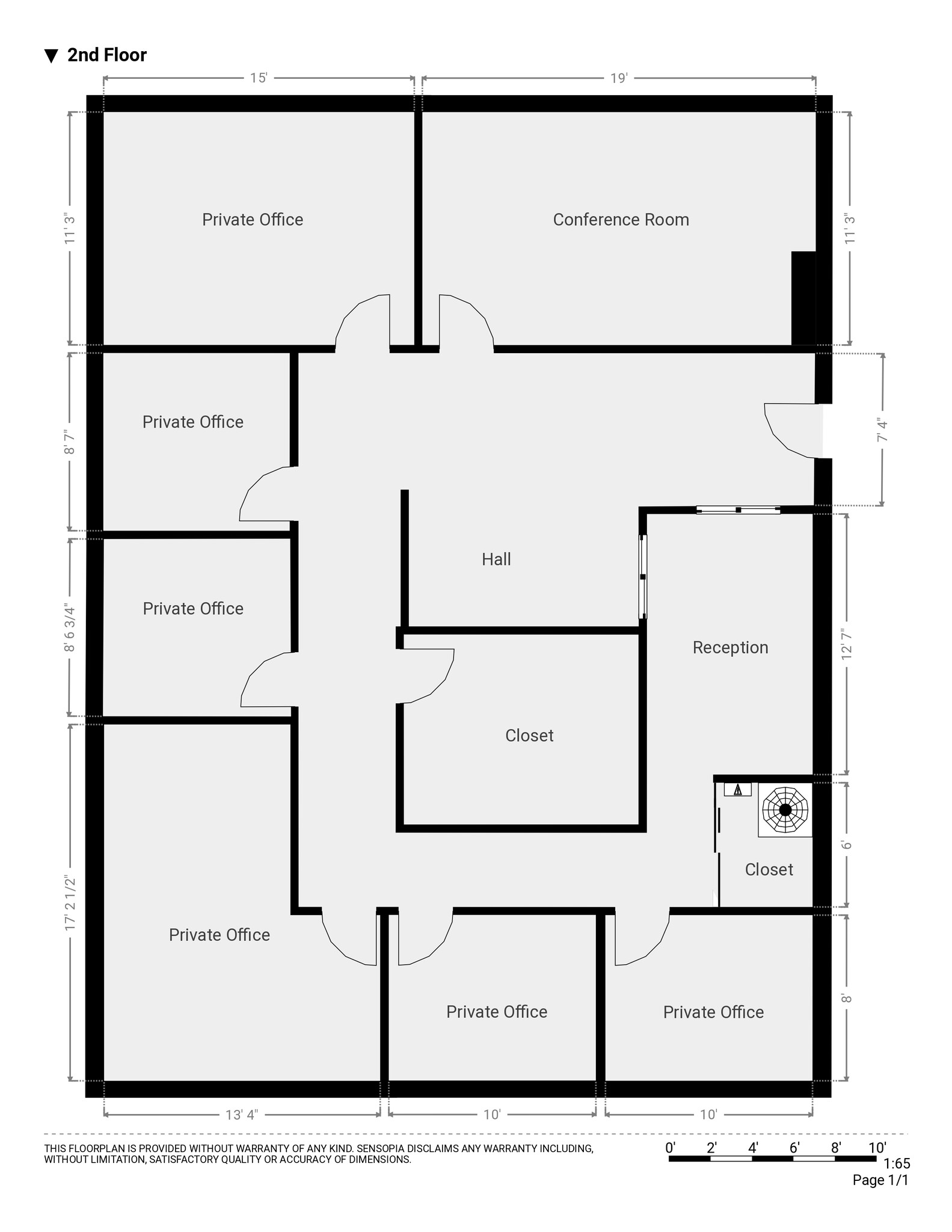 220 Congress Park Dr, Delray Beach, FL à louer Plan d’étage- Image 1 de 1
