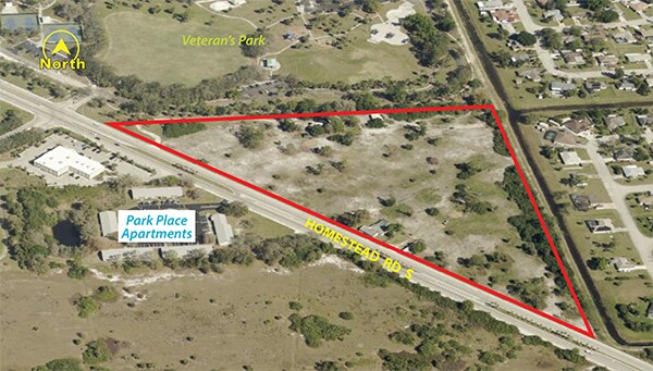 155 Homestead Rd S, Lehigh Acres, FL for sale - Aerial - Image 1 of 2