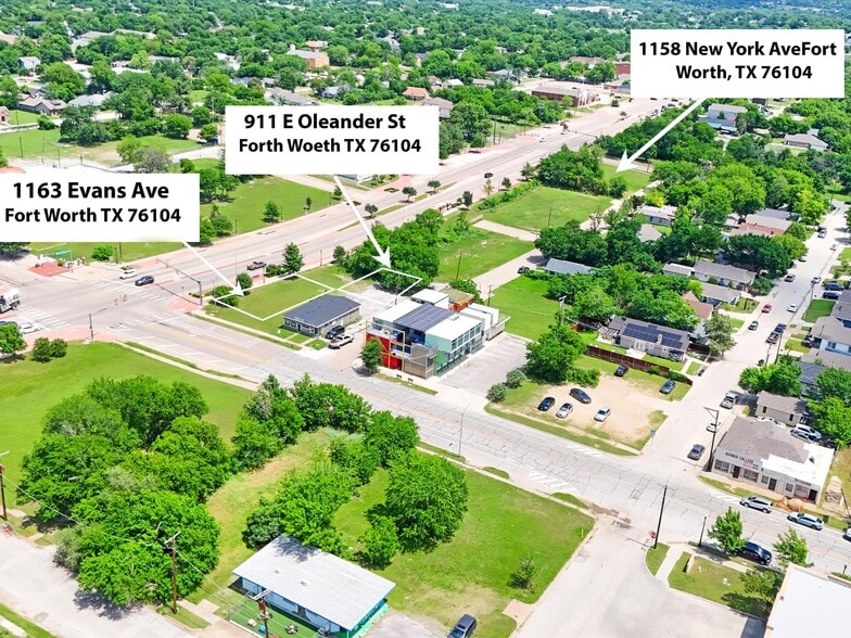 1158 New York Ave, Fort Worth, TX for sale - Aerial - Image 2 of 14