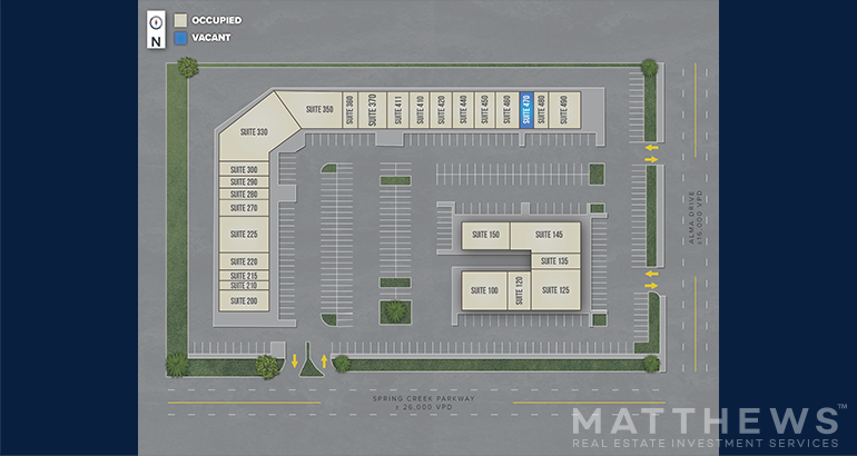 901-909 W Spring Creek Pky, Plano, TX à louer - Photo du bâtiment - Image 2 de 3