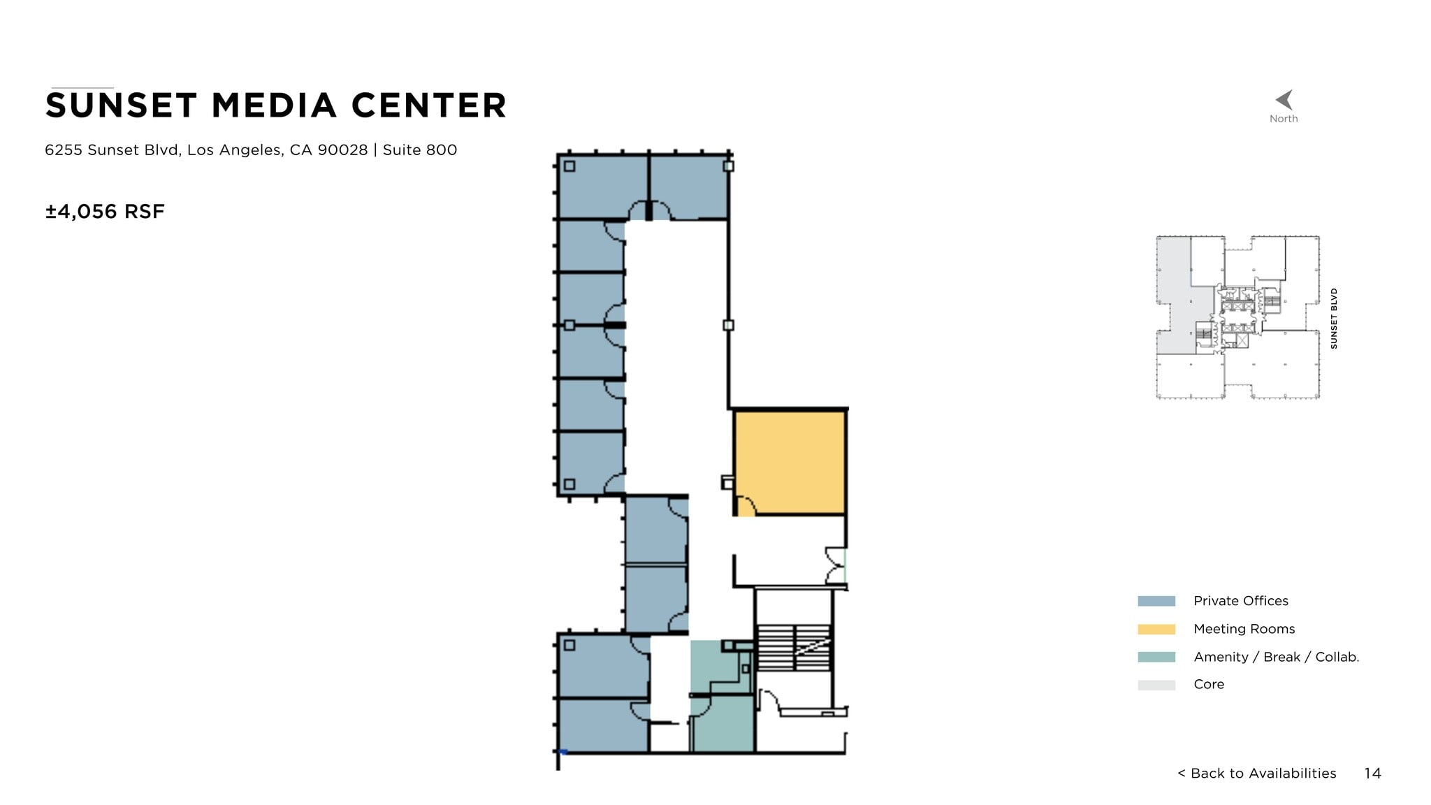 6255 W Sunset Blvd, Los Angeles, CA for lease Site Plan- Image 1 of 1