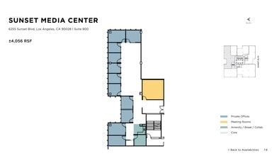 6255 W Sunset Blvd, Los Angeles, CA for lease Site Plan- Image 1 of 1