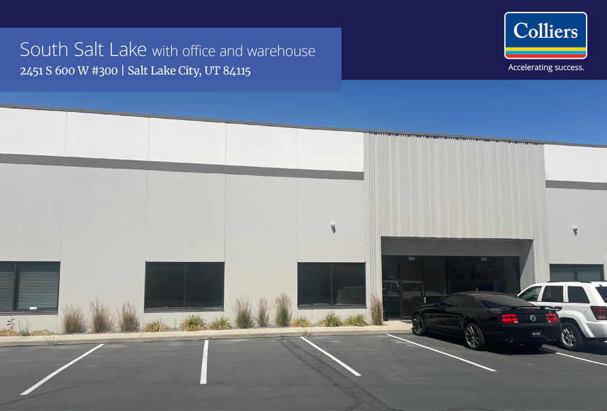 2451 S 600 W, Salt Lake City, UT for lease - Building Photo - Image 1 of 7