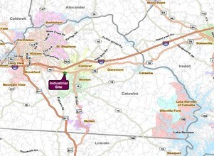 2860 Nathan St, Newton, NC - Aerial  map view - Image1