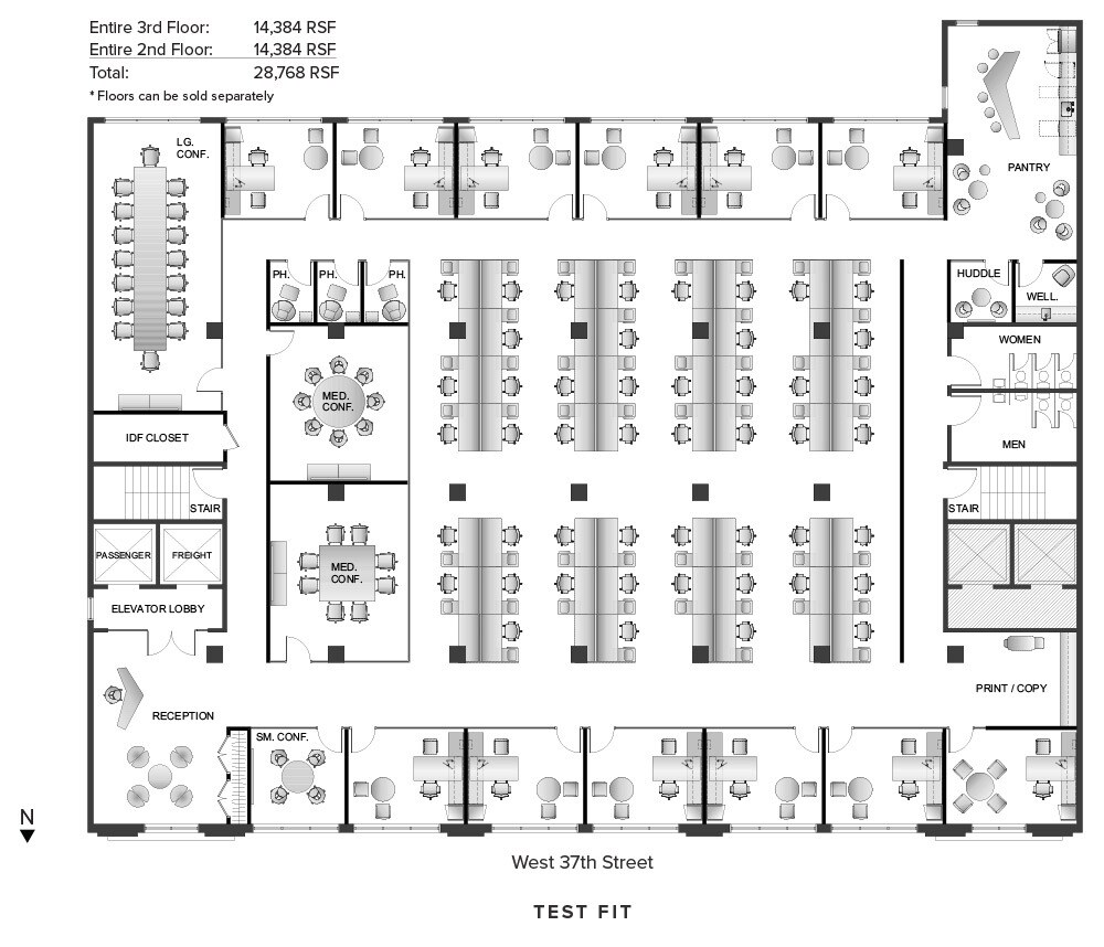 438-448 W 37th St, New York, NY à louer Photo du bâtiment- Image 1 de 8