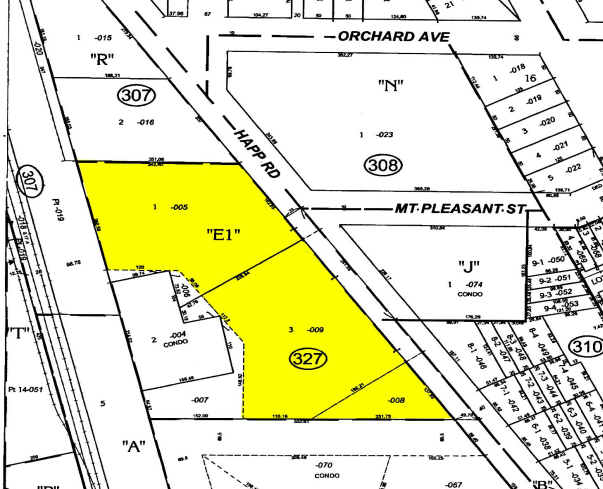 300-310 Happ Rd, Northfield, IL à louer - Plan cadastral - Image 2 de 10