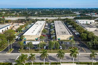 1100 Barnett Dr, Lake Worth, FL - AERIAL map view