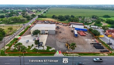 1200 E IH 2, Donna, TX for lease Aerial- Image 2 of 9