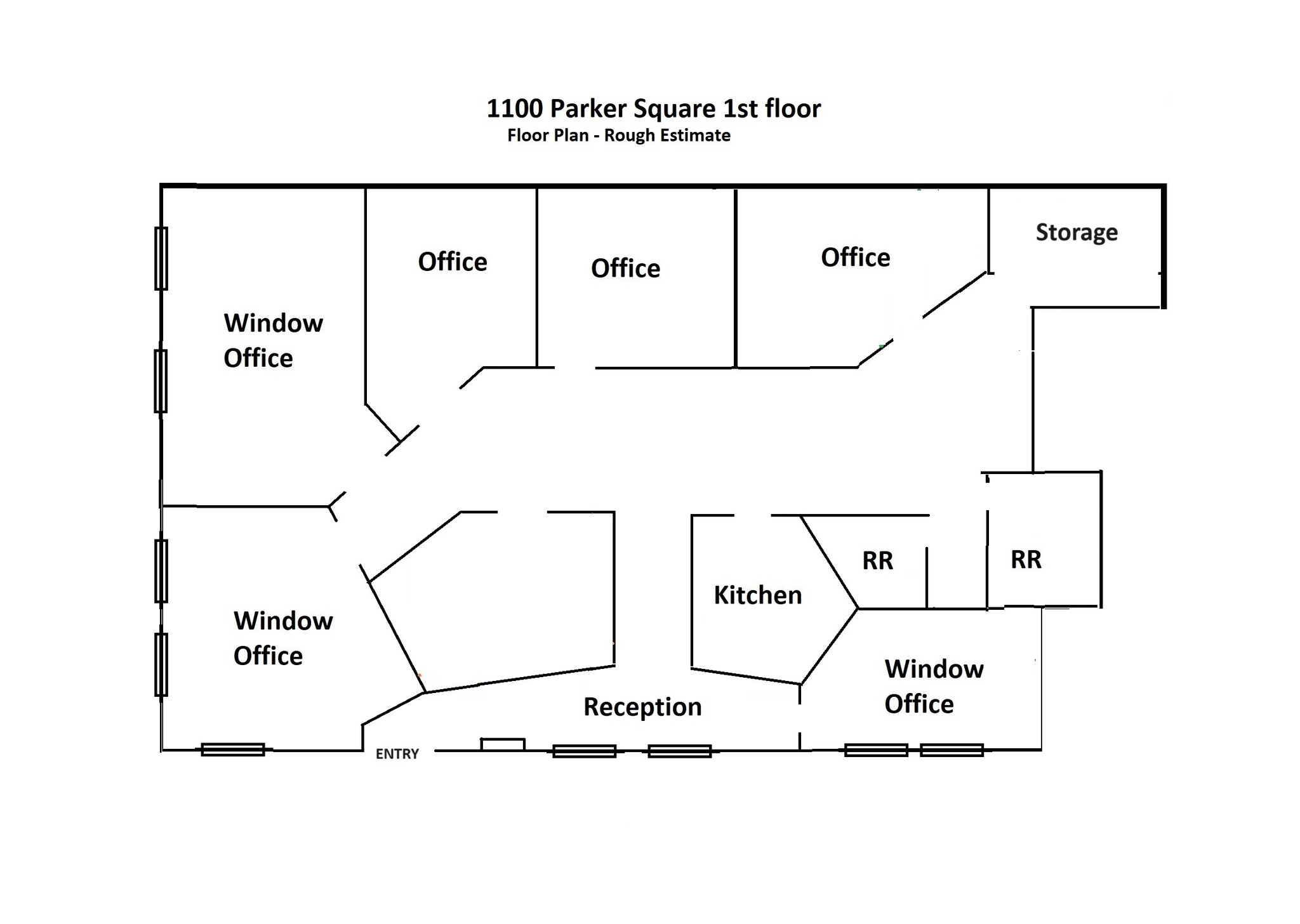 1100 Parker Sq, Flower Mound, TX à louer Plan d  tage- Image 1 de 1