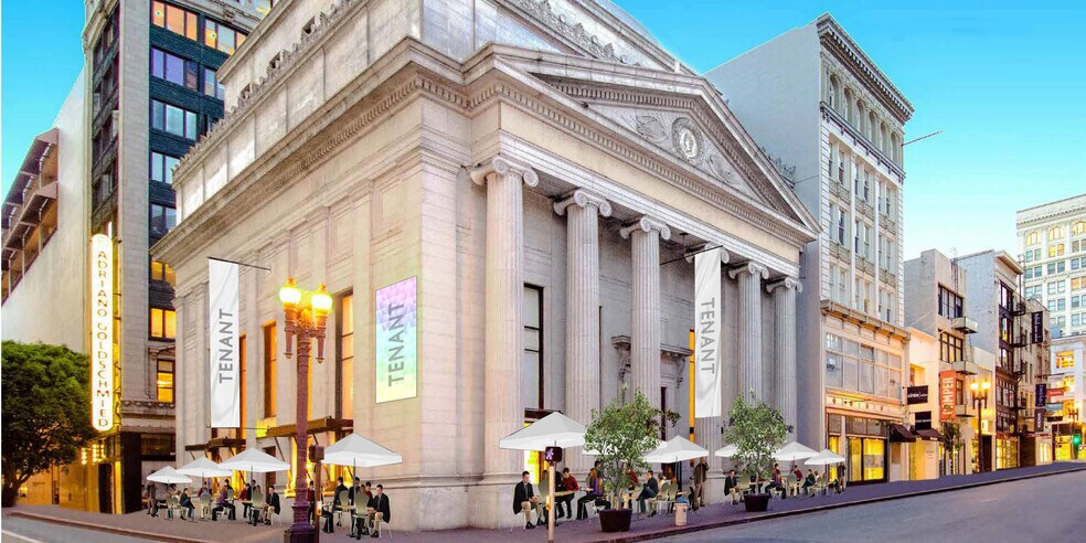 1 Grant Ave, San Francisco, CA à louer - Photo du bâtiment - Image 2 de 15