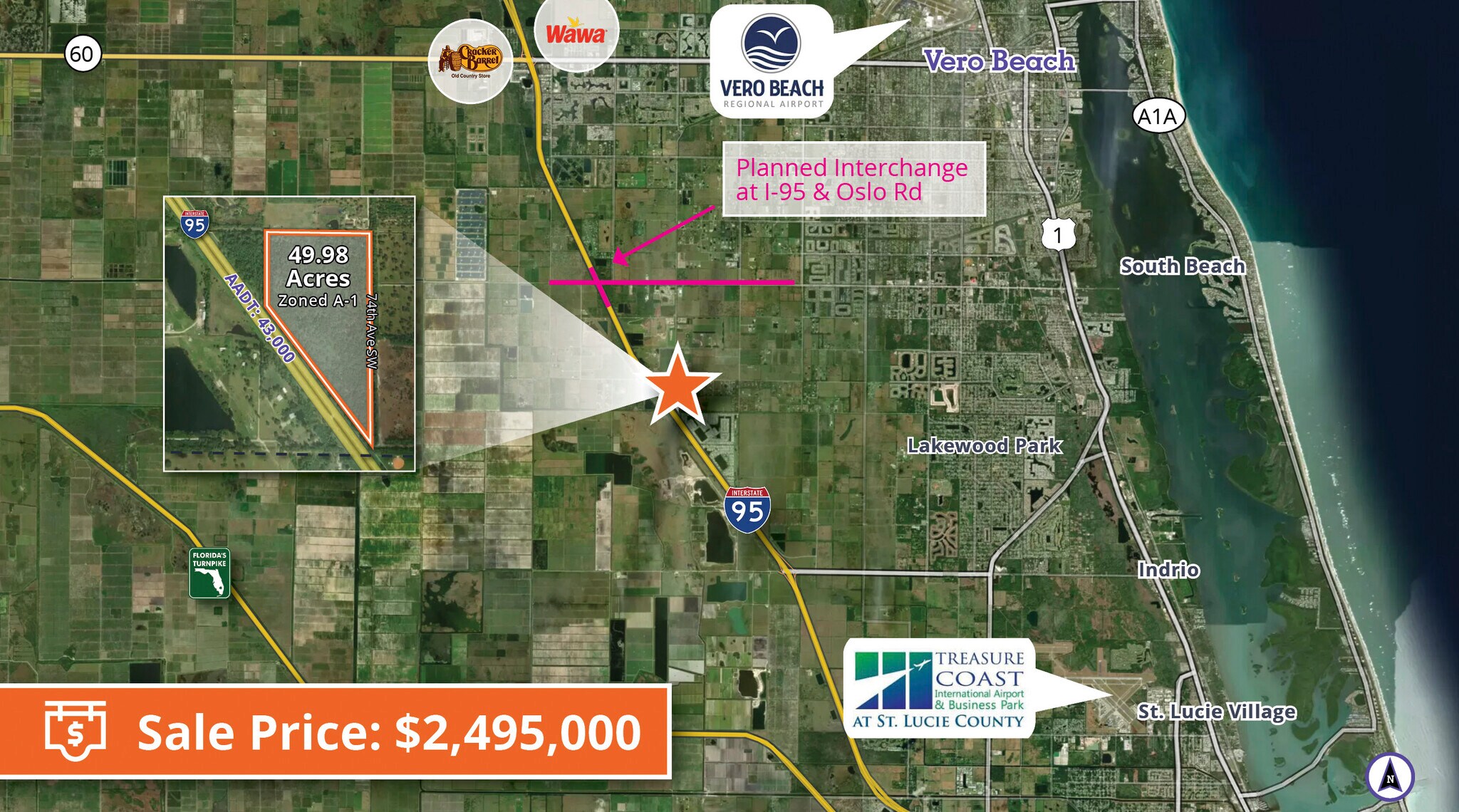 74th Ave SW, Vero Beach, FL à vendre Photo du bâtiment- Image 1 de 1