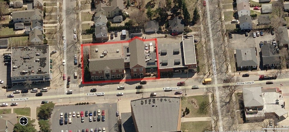 111-133 E Silver Spring Dr, Milwaukee, WI à vendre - Aérien - Image 2 de 5