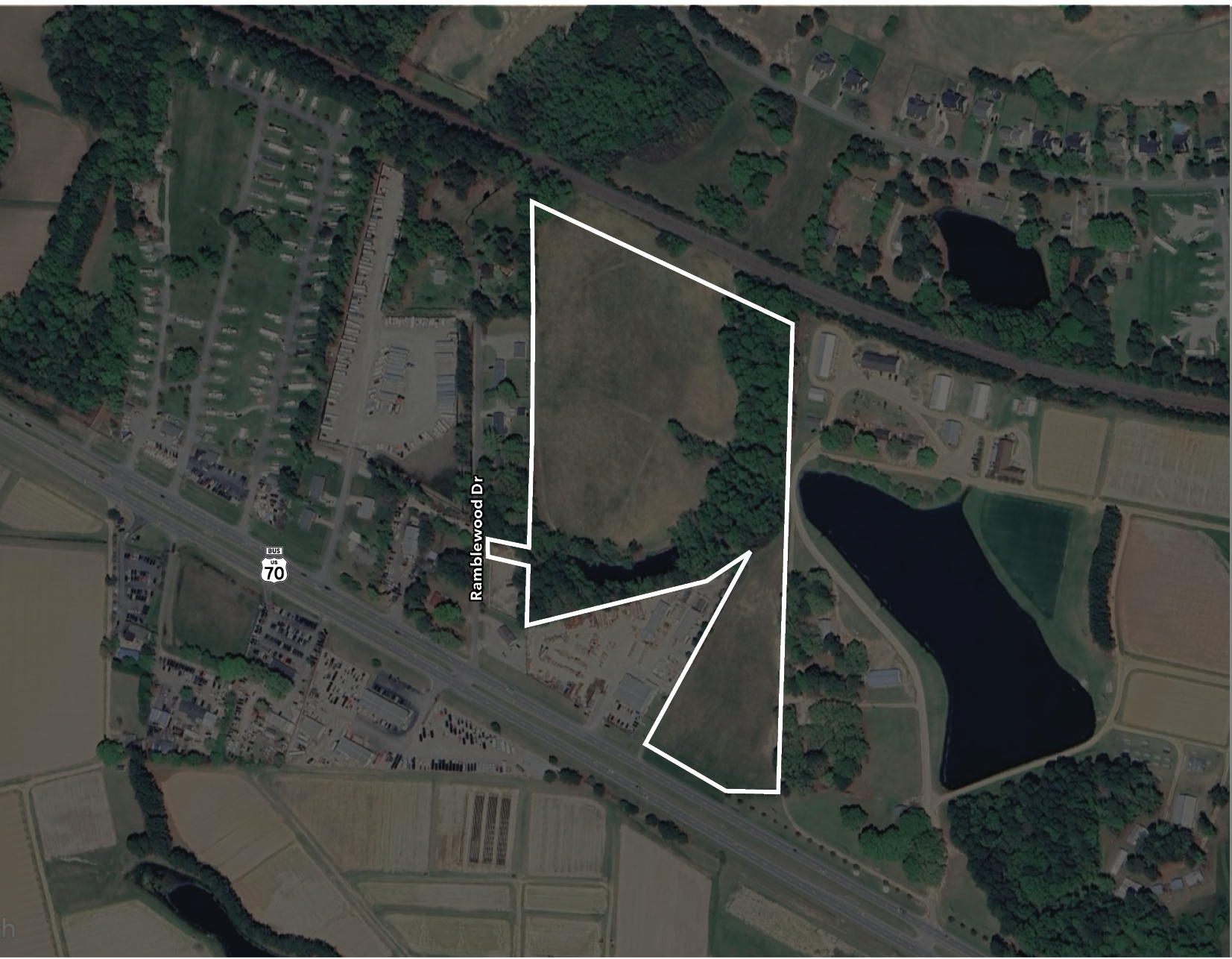 13513 Us-70 Hwy W, Clayton, NC for sale Aerial- Image 1 of 9