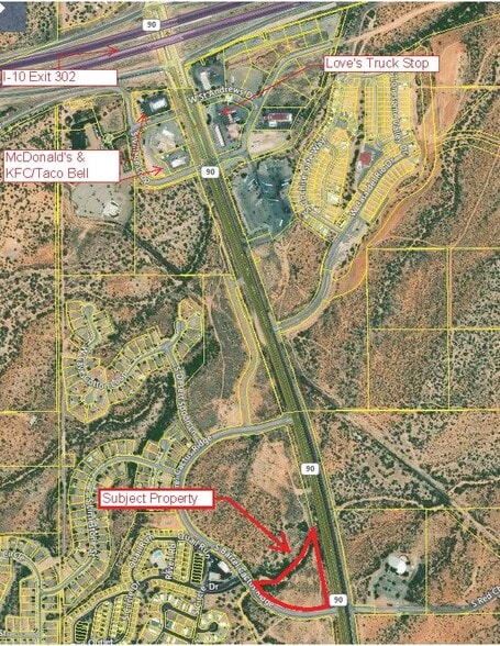 HIGHWAY 90, Benson, AZ for sale - Aerial - Image 2 of 2
