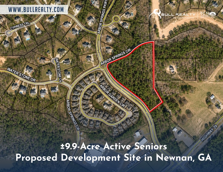 0 Arbor Springs Pky, Newnan, GA à vendre - Aérien - Image 1 de 5