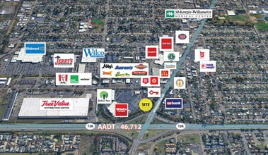 1665-1671 N 18th St, Springfield, OR - Aérien  Vue de la carte