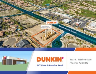 Plus de détails pour SWC Baseline Rd & 34th St, Phoenix, AZ - Vente au détail à louer