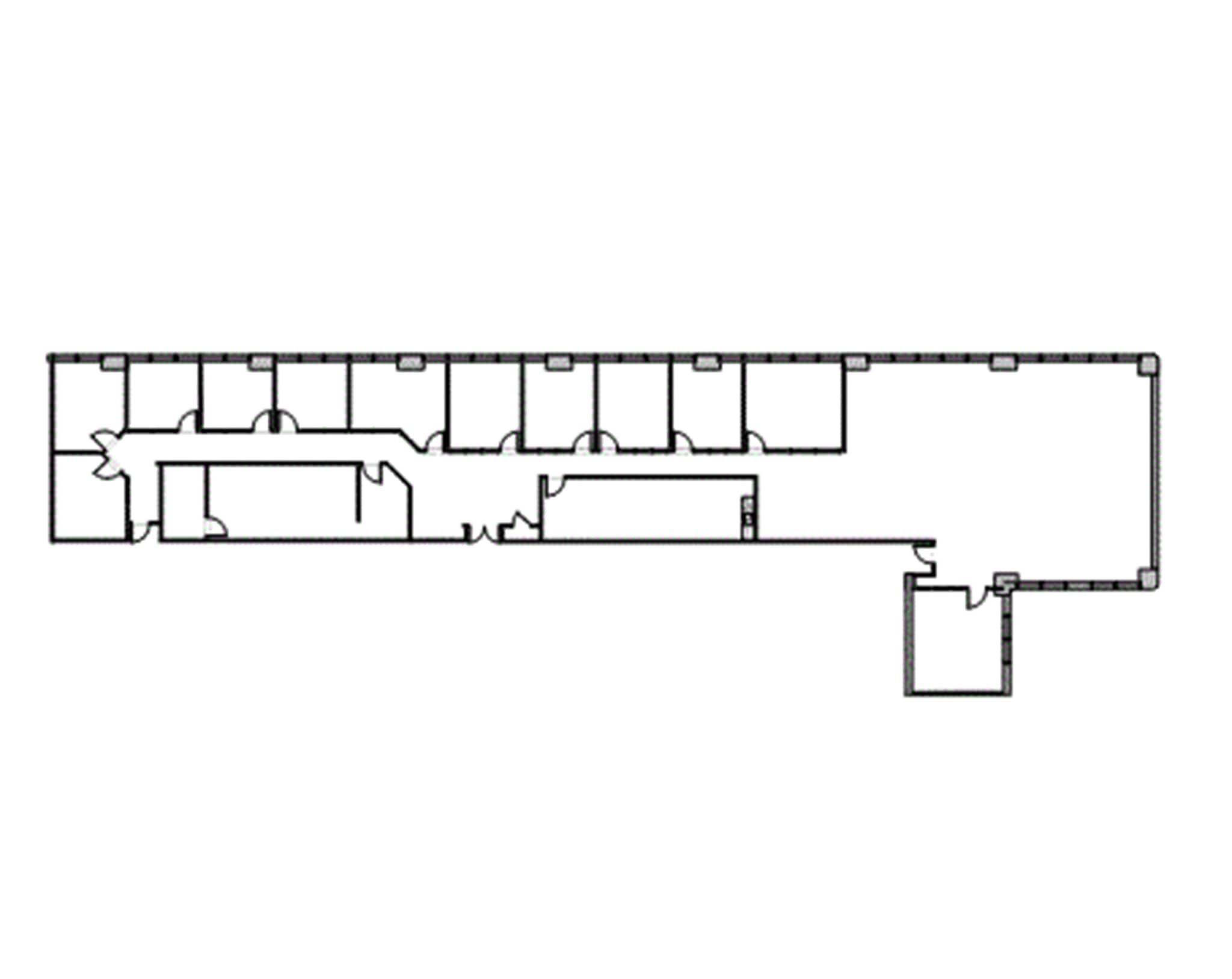 4100 Spring Valley Rd, Dallas, TX à louer Plan d’étage- Image 1 de 1