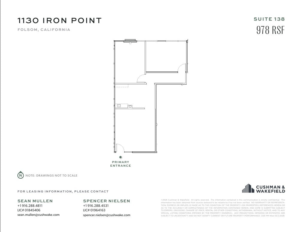 1130 Iron Point Rd, Folsom, CA for lease Floor Plan- Image 1 of 1