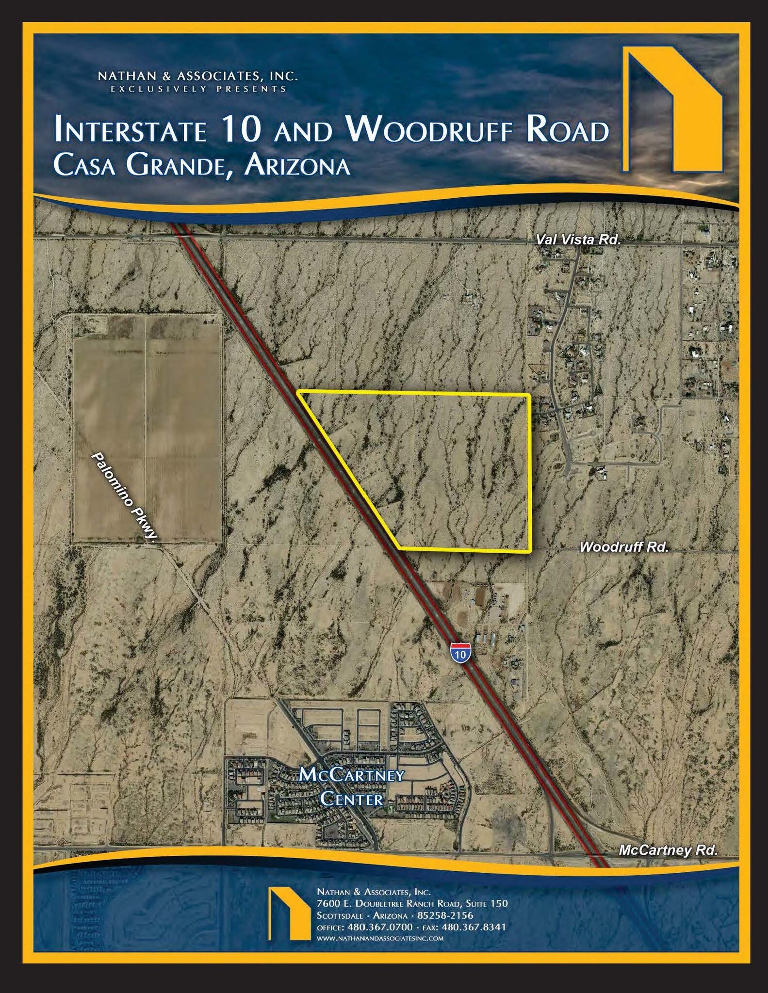 Interstate 10 & Woodruff Rd, Casa Grande, AZ à vendre Autre- Image 1 de 3