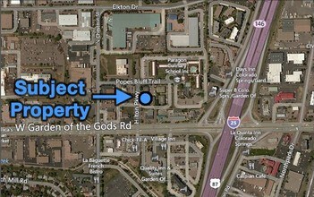 4575 Hilton Pky, Colorado Springs, CO - Aerial map view