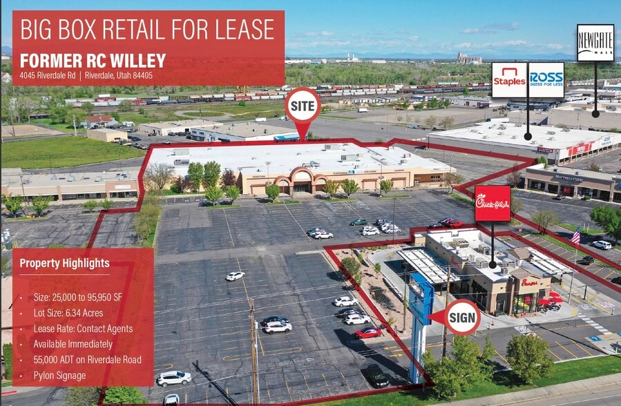 4000 Riverdale Rd, Ogden, UT for lease - Primary Photo - Image 1 of 1