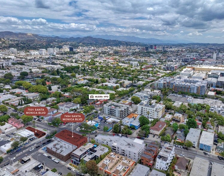 7501 Santa Monica Blvd, West Hollywood, CA à vendre - Photo du bâtiment - Image 3 de 44