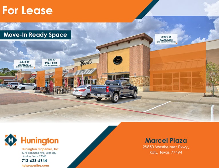 25830 Westheimer Pky, Katy, TX for lease - Building Photo - Image 1 of 1