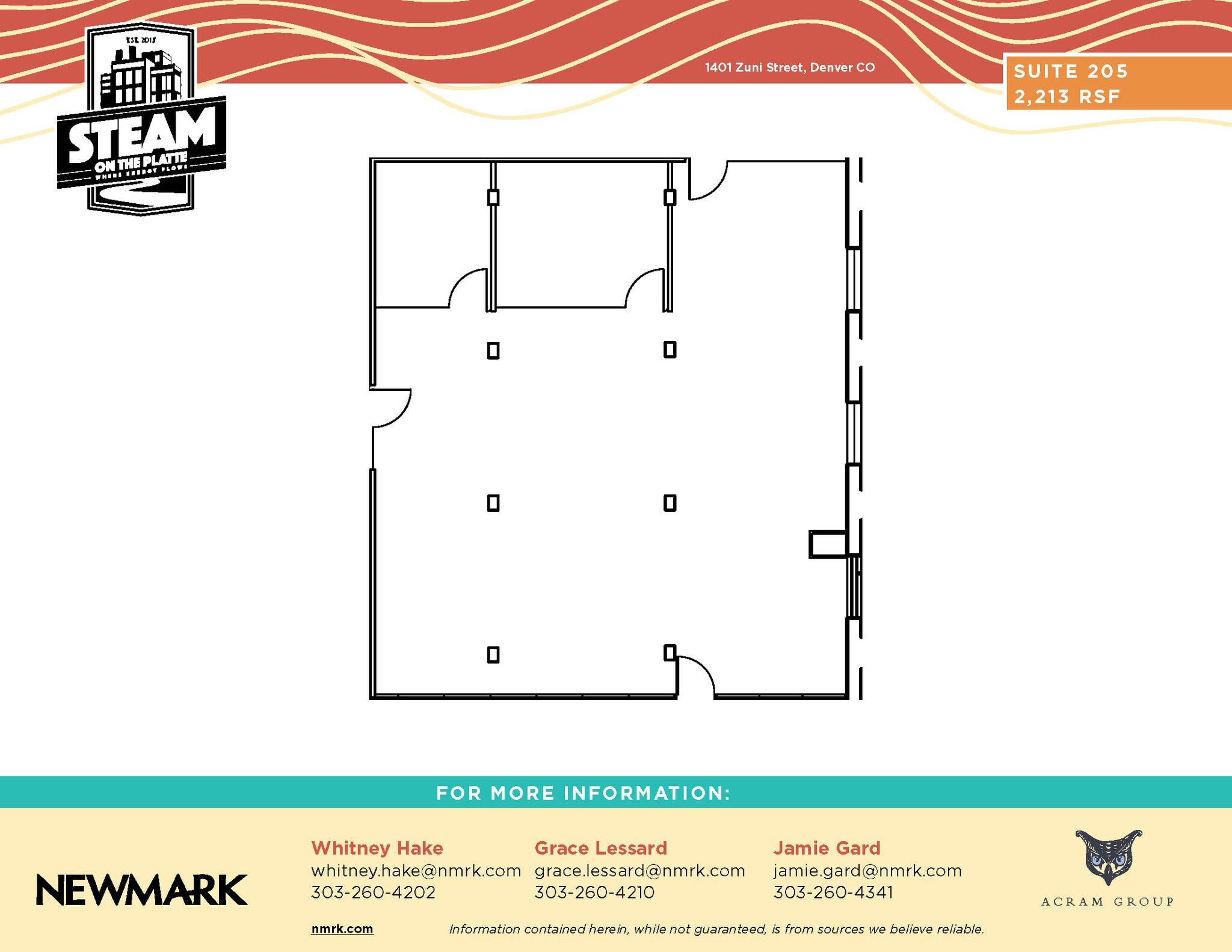 1401 Zuni St, Denver, CO for lease Floor Plan- Image 1 of 1