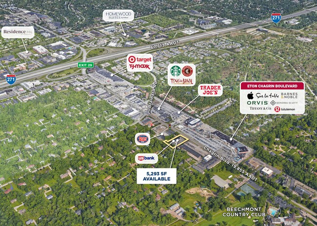 More details for 28600 Chagrin Blvd, Beachwood, OH - Retail for Lease