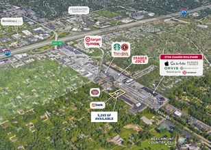 28600 Chagrin Blvd, Beachwood, OH - AERIAL map view