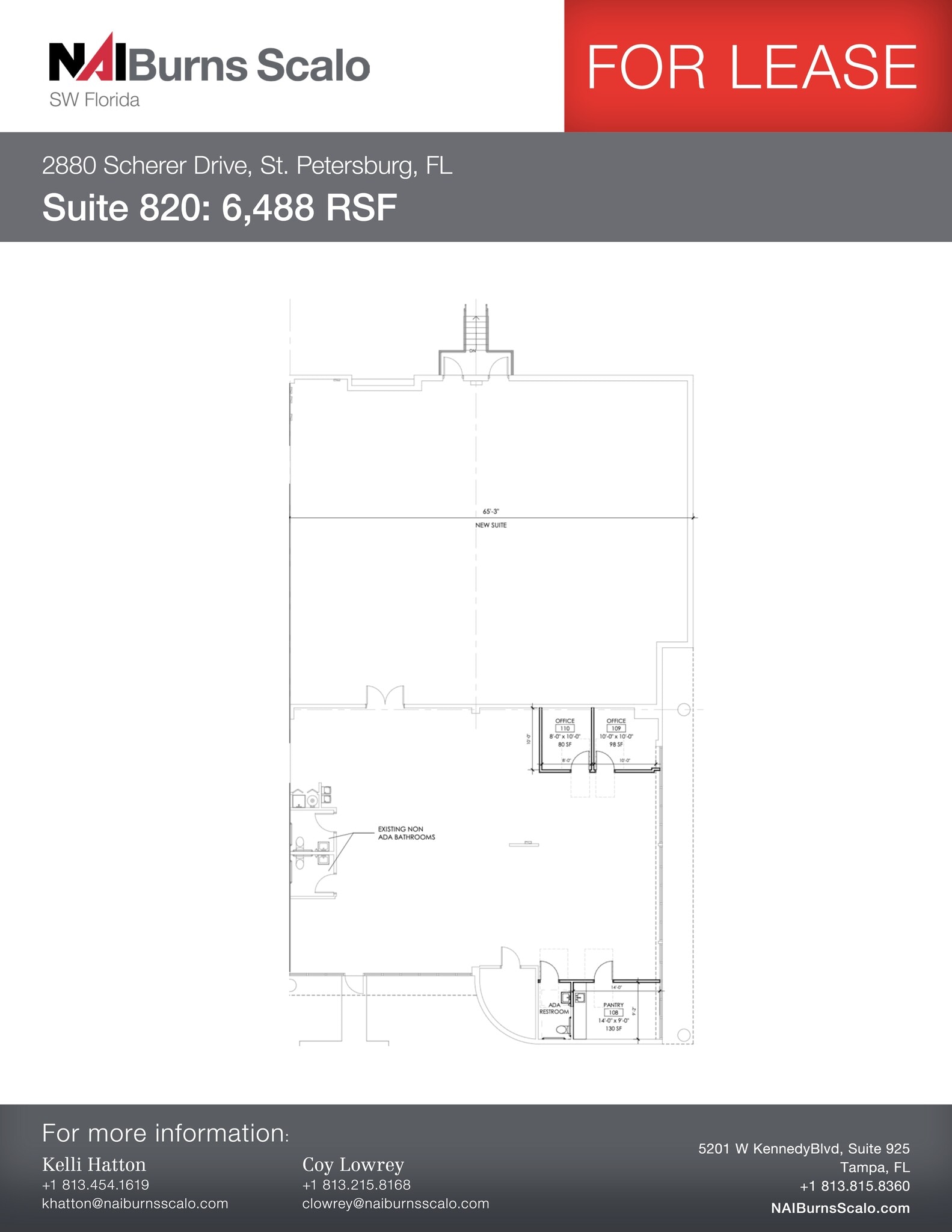 2880 N Scherer Dr, Saint Petersburg, FL à louer Plan de site- Image 1 de 1