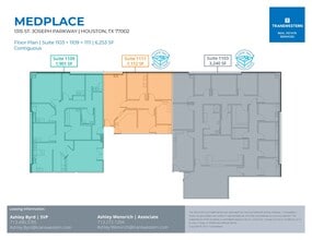 1315 St Joseph Pky, Houston, TX à louer Plan d’étage- Image 1 de 2