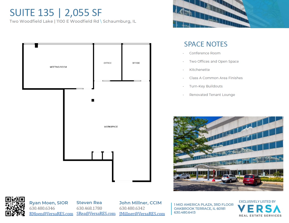 1100 E Woodfield Rd, Schaumburg, IL for lease Building Photo- Image 1 of 1