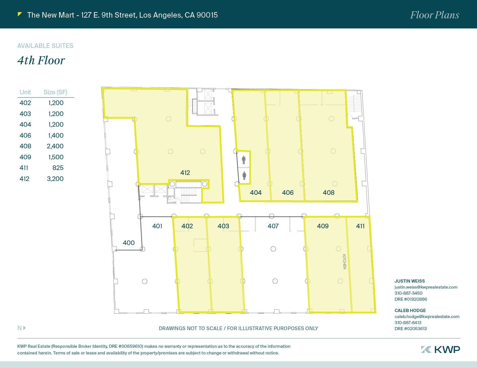 127 E 9th St, Los Angeles, CA for lease Interior Photo- Image 1 of 1