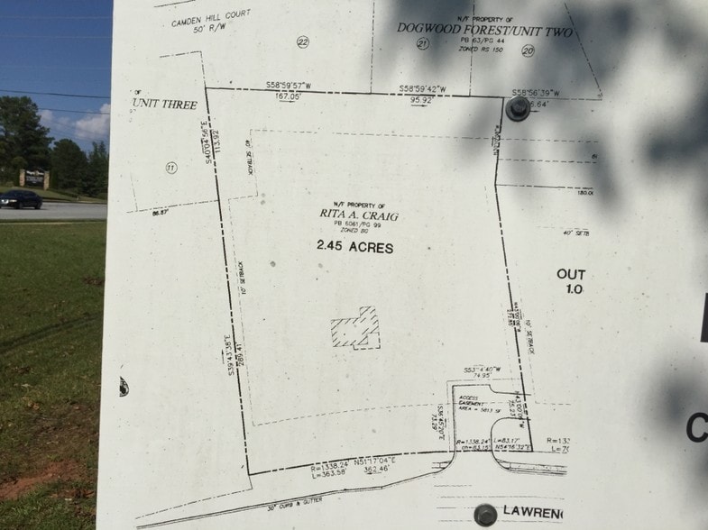 1056 Lawrenceville Hwy, Lawrenceville, GA for sale - Plat Map - Image 3 of 3