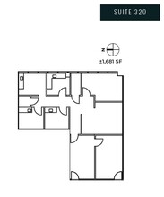 50 N La Cienega Blvd, Beverly Hills, CA à louer Plan d’étage- Image 1 de 8