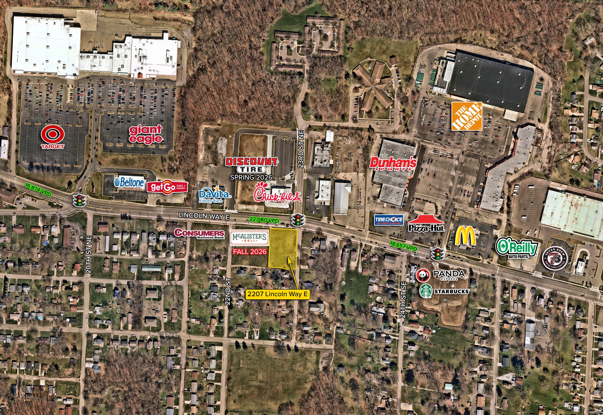 2225 Lincoln E way, Massillon, OH for lease Primary Photo- Image 1 of 2