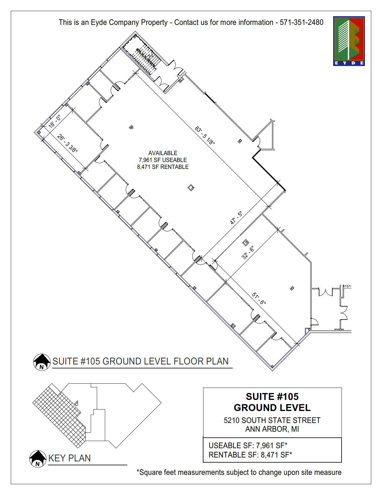 5210 S State Rd, Ann Arbor, MI for lease Floor Plan- Image 1 of 1