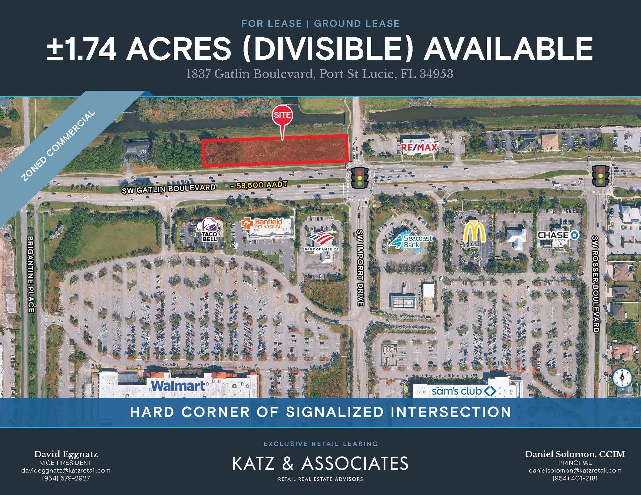1837 SW Gatlin Blvd, Port Saint Lucie, FL for lease Building Photo- Image 1 of 4