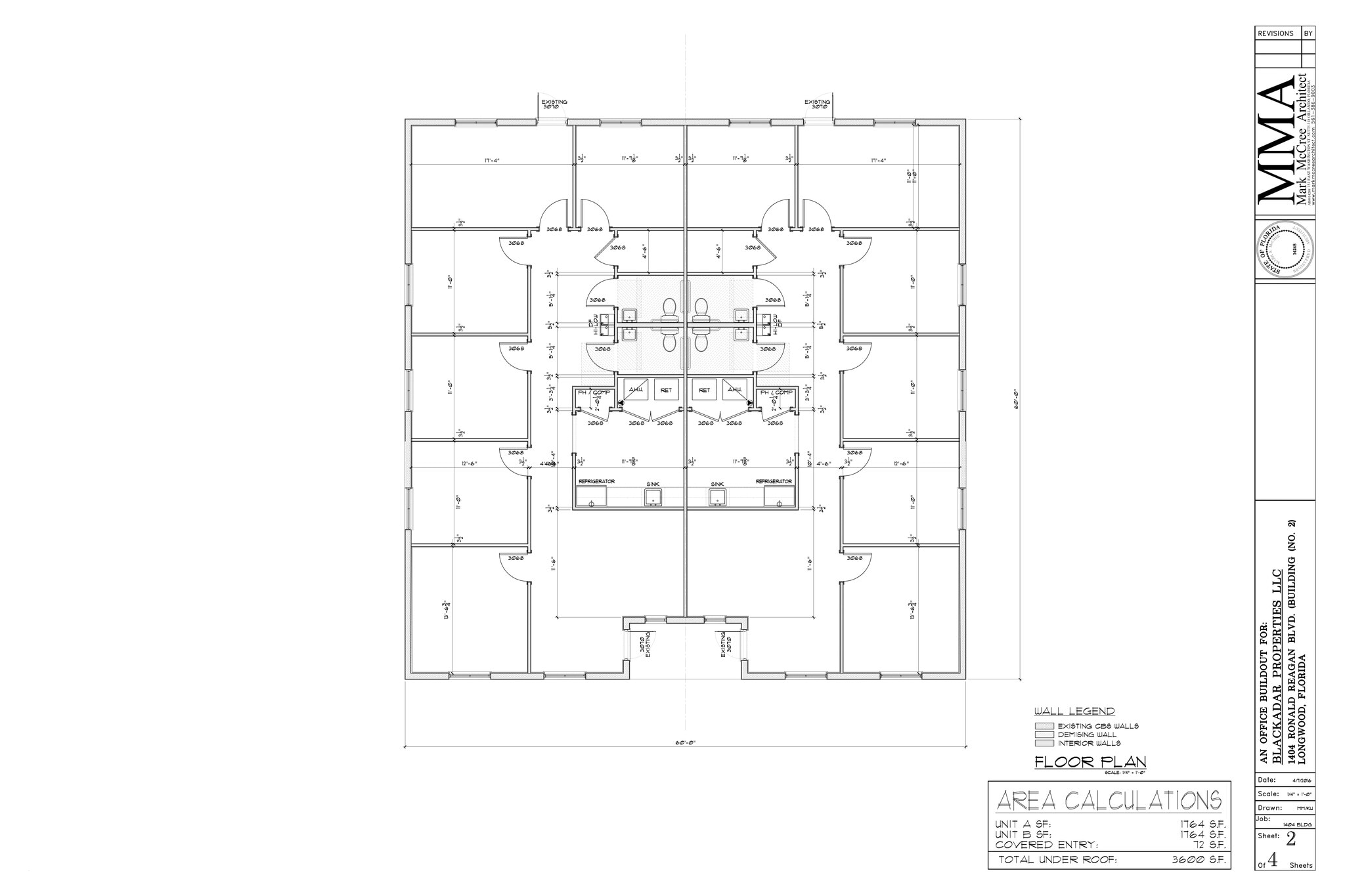 1404 N Ronald Reagan Blvd, Longwood, FL for lease Site Plan- Image 1 of 1