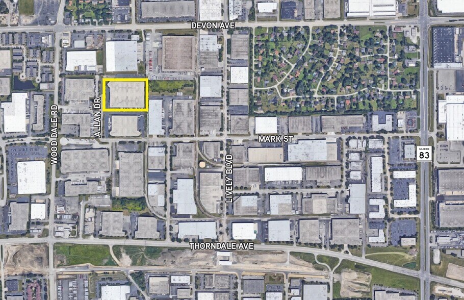 2501-2575 Allan Dr, Elk Grove Village, IL à louer - Aérien - Image 3 de 24