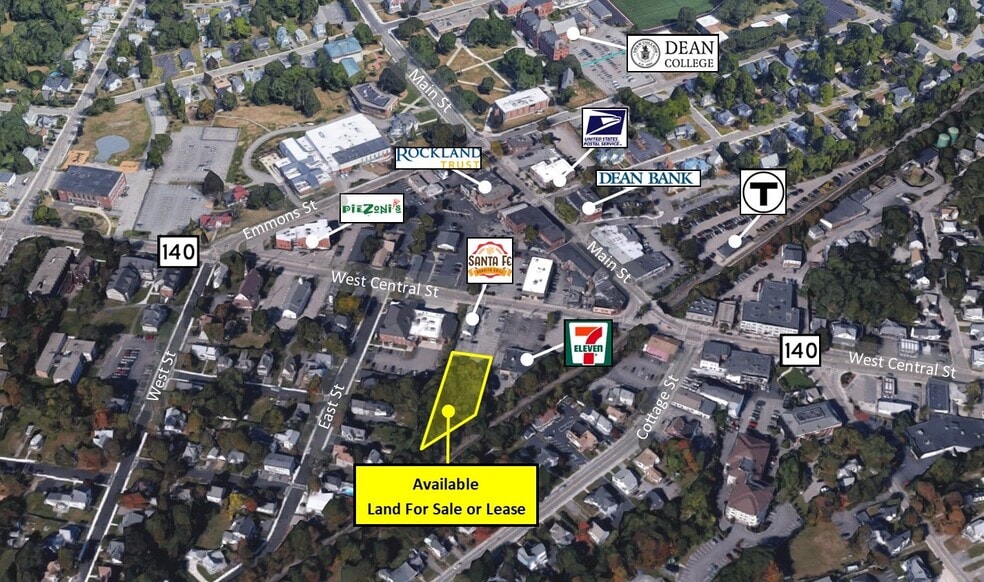 26-28 W Central St, Franklin, MA à louer - Photo du bâtiment - Image 1 de 4