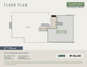 3275 South Mercy Road, Gilbert, AZ for lease Floor Plan- Image 1 of 1