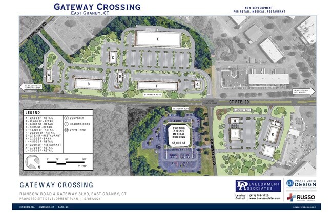 Plus de détails pour 1 Gateway Blvd, East Granby, CT - Terrain à louer
