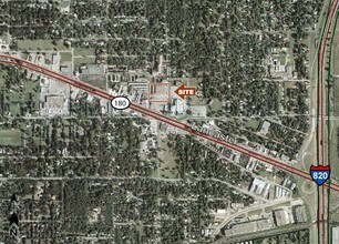 5601 E Lancaster Ave, Fort Worth, TX - Aérien Vue de la carte