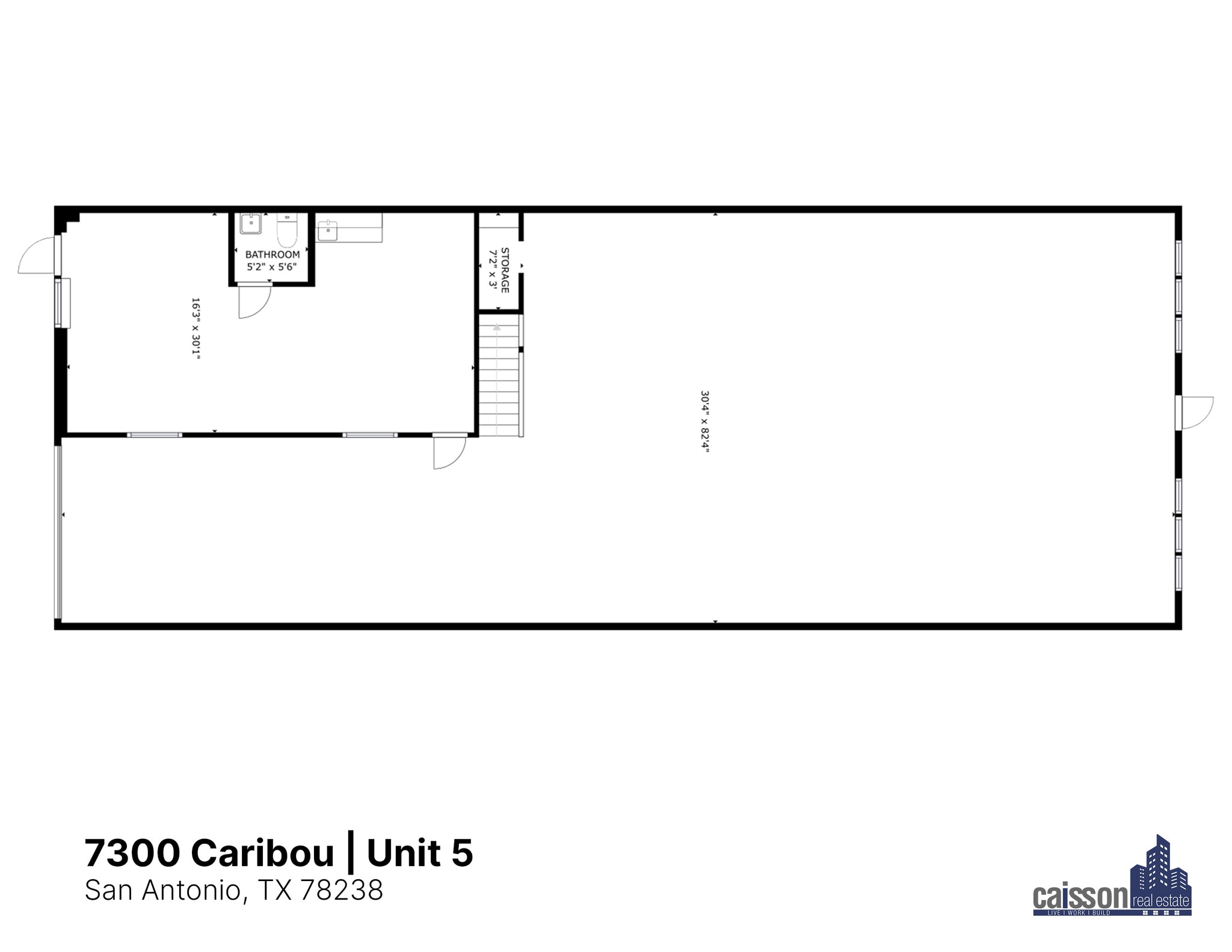 7300 Caribou St, San Antonio, TX for lease Floor Plan- Image 1 of 10